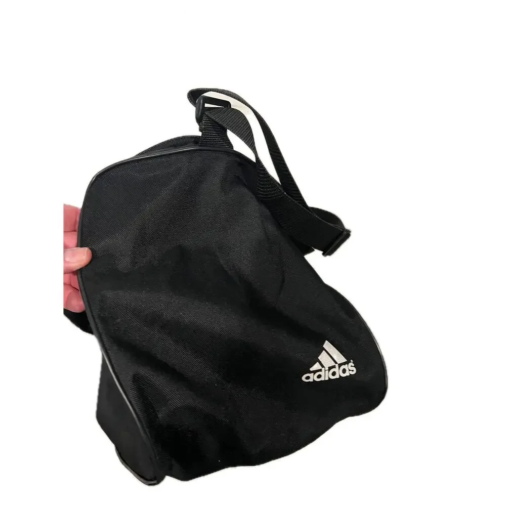 Adidas Defender Small White Black Gym Bag 18